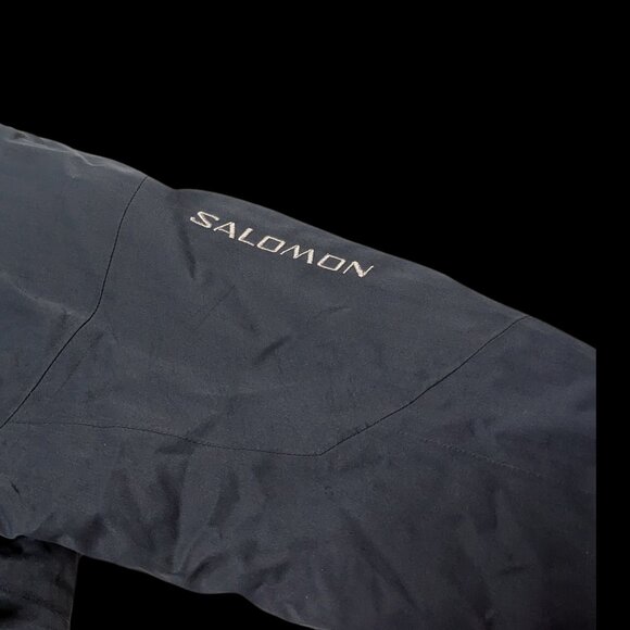 Salomon Men’s Snowboard Jacket – Gray/Blue – Size S ⛷️❄️ - Picture 3 of 7